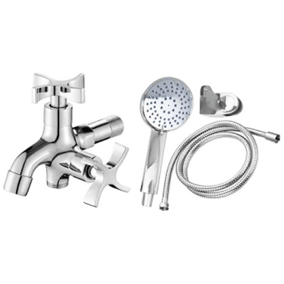 Waterhouse WH-SF-CROSS Telephone Shower Set w/ Cross Handle 2-way Faucet - KHM Megatools Corp. Main image