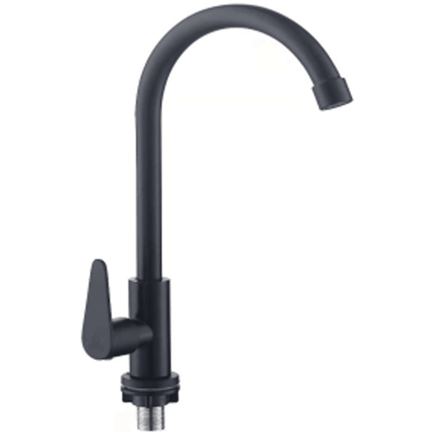 Waterhouse WH-SINKBLKF2 Gooseneck Faucet F2-Design (Matte Black) - KHM Megatools Corp. Main image