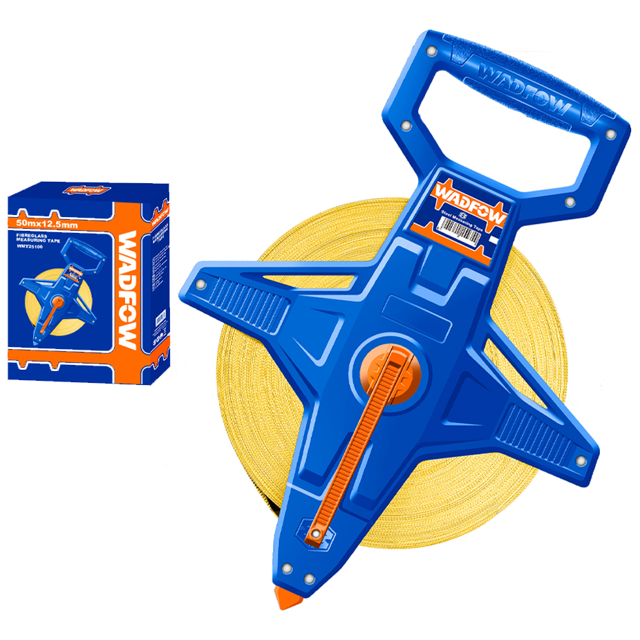 Wadfow WMT3550 Steel Measuring Tape 50Mx12.5MM | Wadfow by KHM Megatools Corp. Main image