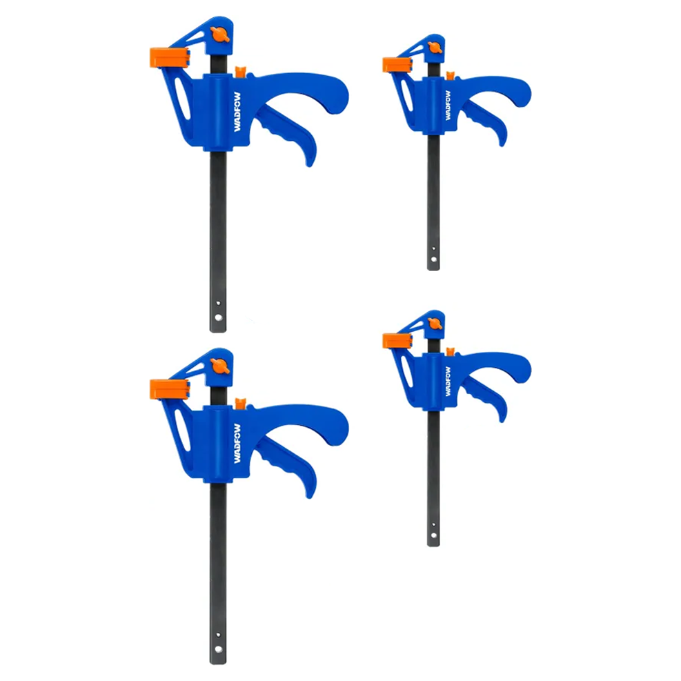 Wadfow WCZ4E21 Quick Bar Clamp 4Pcs Set | Wadfow by KHM Megatools Corp. Main image