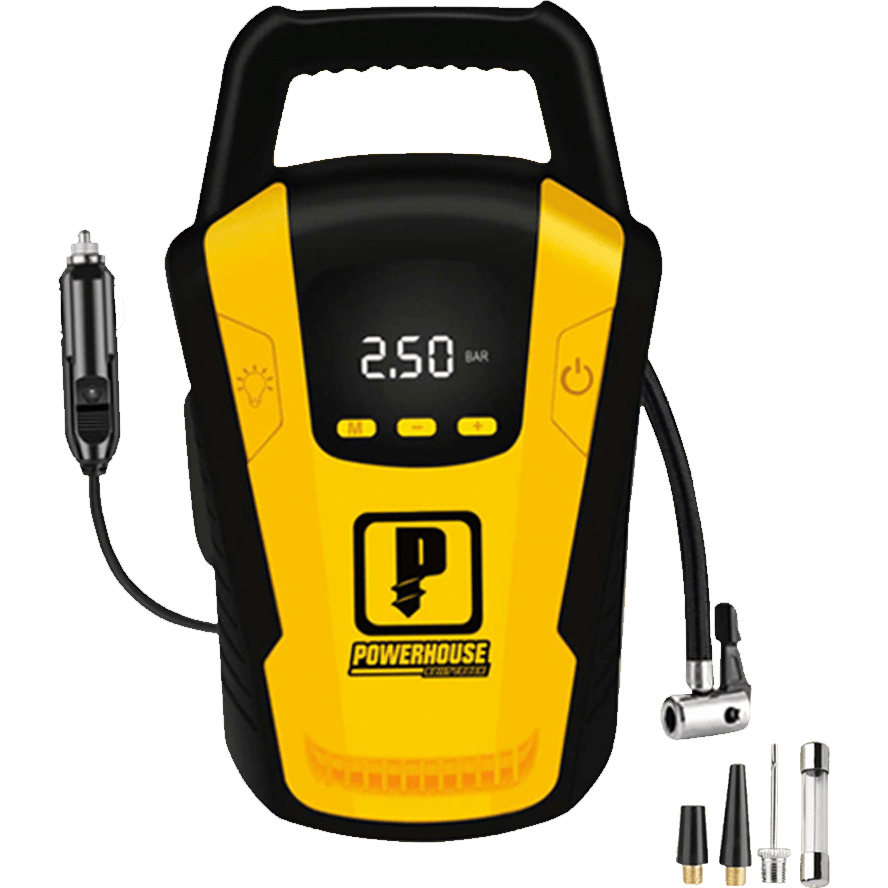 Digital Power Inflator Powerhouse PH-DTI-3650-120W Digital Tire Inflator – KHM Megatools Corp.