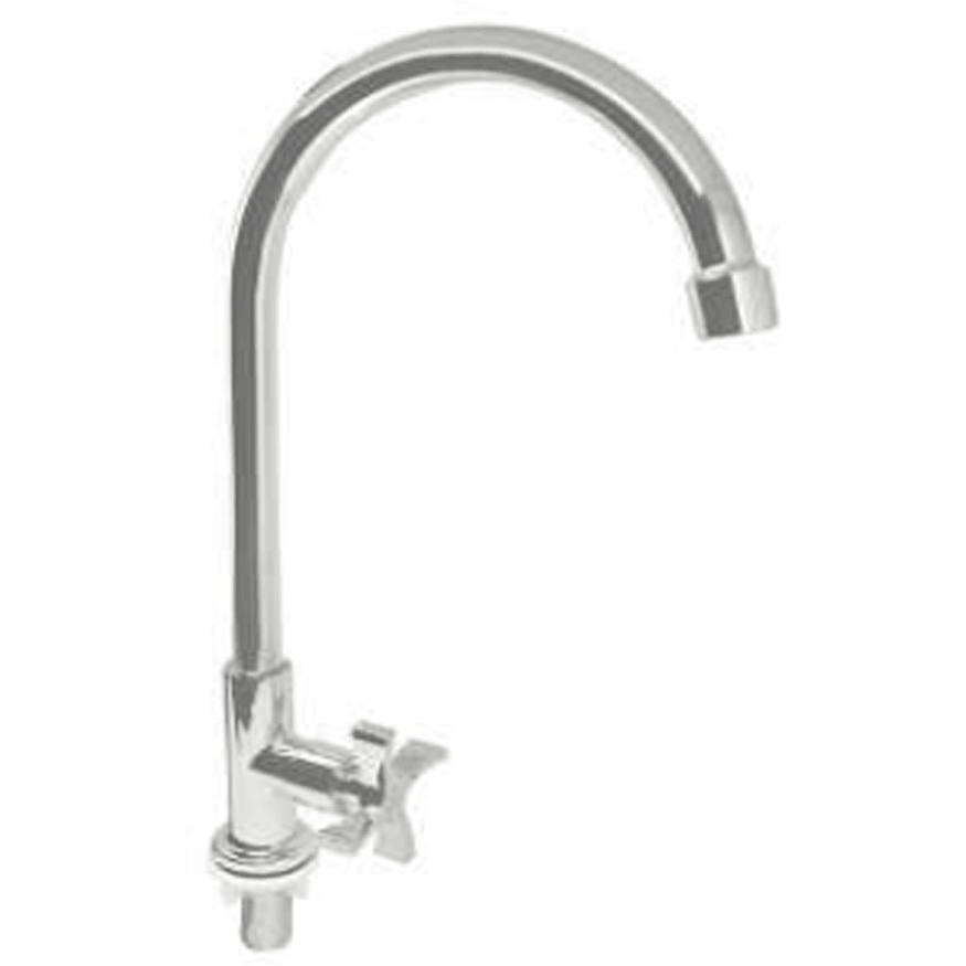 Waterhouse WH220202 Gooseneck Sink Tap Faucet Long Cross Handle 21" - KHM Megatools Corp.