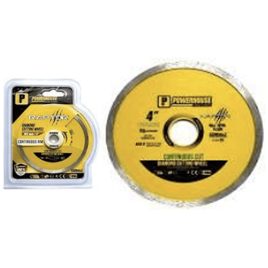 Powerhouse Raptor Series Diamond Cutting Wheel Continuous - KHM Megatools Corp.