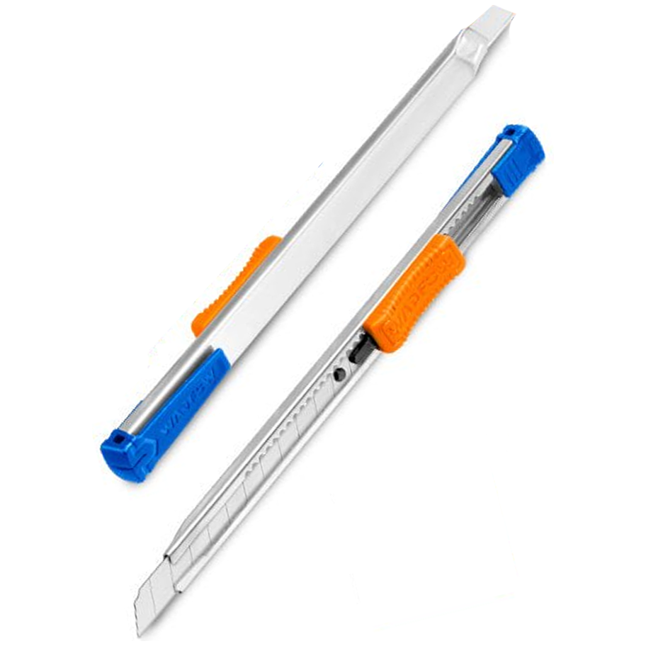 Wadfow WSK1509 Snap-off Blade Knife (Stainless Body) | Wadfow by KHM Megatools Corp. Main image