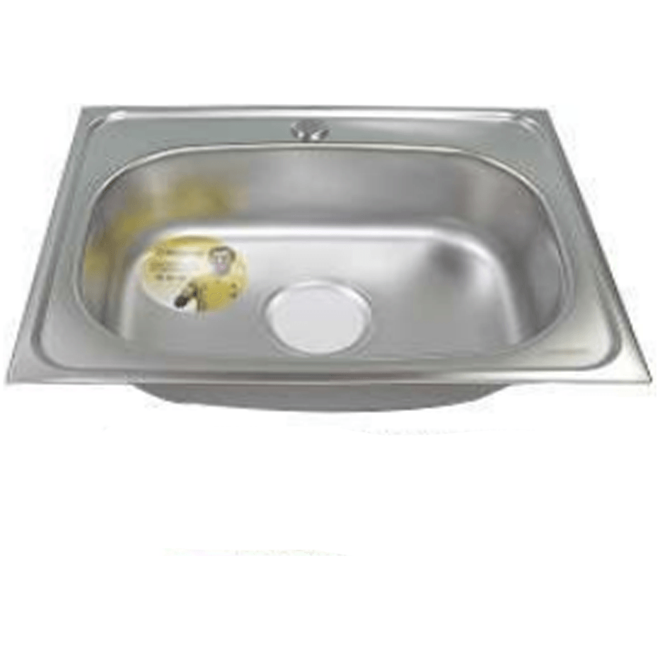 Waterhouse WH-SINK1H4838 Single Basin Stainless Sink w/ 1 Faucet Hole - KHM Megatools Corp. Main image