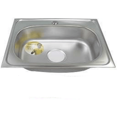 Waterhouse WH-SINK1H4838 Single Basin Stainless Sink w/ 1 Faucet Hole - KHM Megatools Corp.