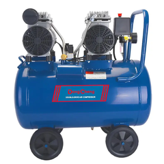 Dong Cheng DQE02-2850L Oil-Free Air Compressor 750Wx2 50L