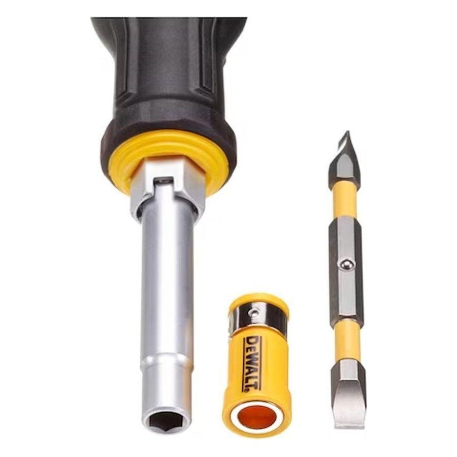 Dewalt DWHT0‐66569 Full Fit 6-way Multi-bit Screwdriver - KHM Megatools Corp.