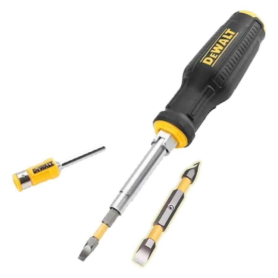 Dewalt DWHT0‐66569 Full Fit 6-way Multi-bit Screwdriver - KHM Megatools Corp.