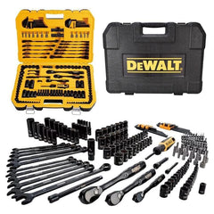 Dewalt DWMT45184 Black Chrome Polish Mechanics Tool Set With Hard Case 184pc - KHM Megatools Corp.