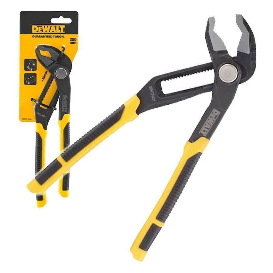 Dewalt DWHT0‐74431 V-Jaw Pushlock Pliers 250mm - KHM Megatools Corp.