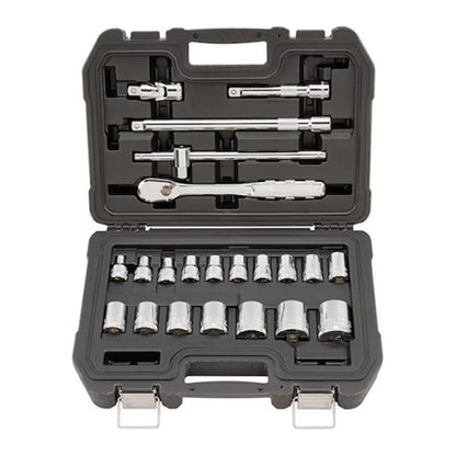 Dewalt DWMT19241‐1 22pcs 1/2" Drive Metric Socket Wrench Set - KHM Megatools Corp.