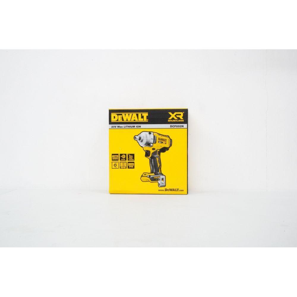 Dewalt DCF892N 20V Cordless Impact Wrench 1/2" (Bare) 812Nm | Dewalt by KHM Megatools Corp.