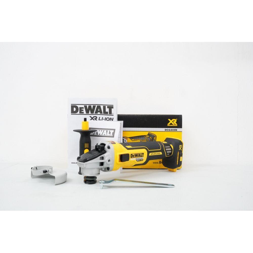 Dewalt DCG405N 20V Cordless Angle Grinder 4" (Bare) [Slide Switch] | Dewalt by KHM Megatools Corp.