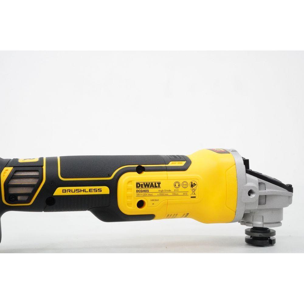 Dewalt DCG405N 20V Cordless Angle Grinder 4" (Bare) [Slide Switch] | Dewalt by KHM Megatools Corp.