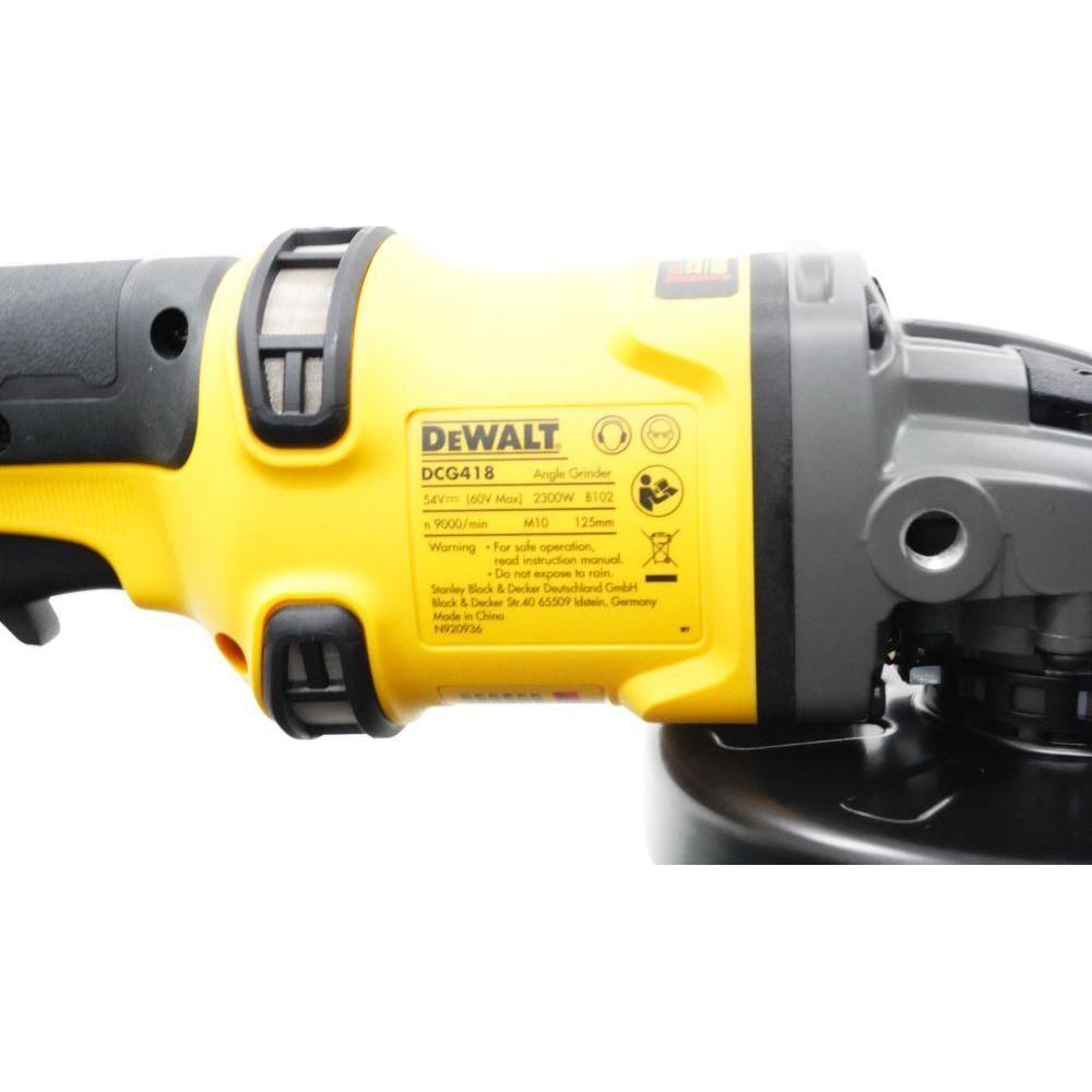 Dewalt DCG418N 60V Flexvolt™ Cordless Angle Grinder 5" (Brushless) [Bare] | Dewalt by KHM Megatools Corp.