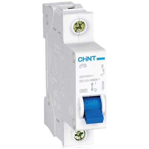 Chint EB 1 Pole 4.5KA 400VAC Miniature Circuit Breaker (1 Module) | Chint by KHM Megatools Corp.