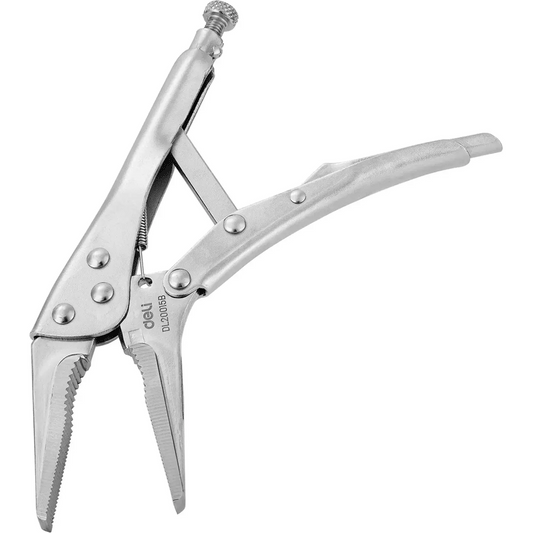Deli EDL109209Z-20015B Long Nose Locking Pliers | Deli by KHM Megatools Corp.