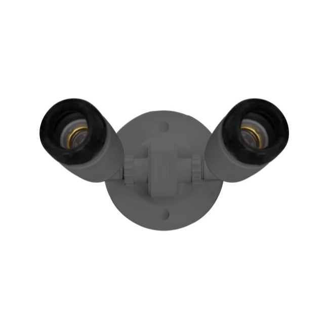 Firefly FELH212  Weatherproof Twin E27 Lampholder  Wall / Eaves Mount  for PAR30 & PAR38 Lamps | Firefly by KHM Megatools Corp.