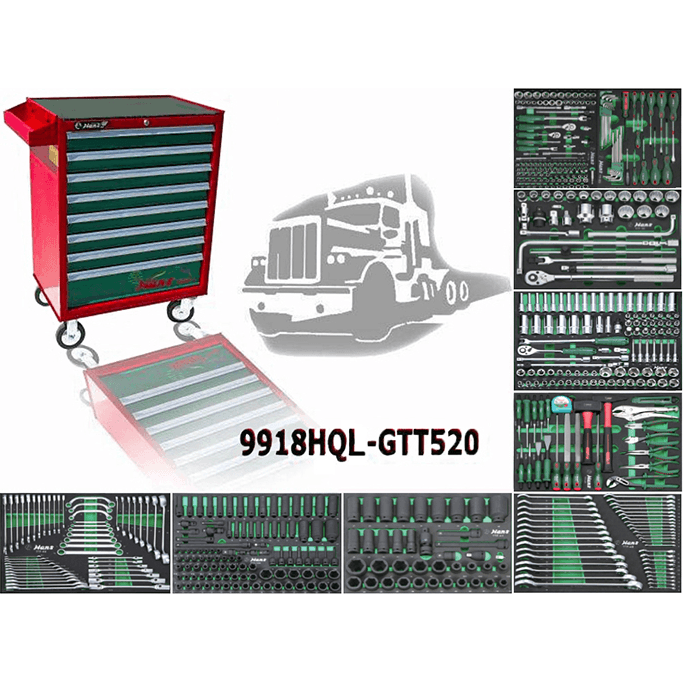 Hans FGTT-520 Automotive Tools with Cabinet (520pcs) - KHM Megatools Corp. Main image