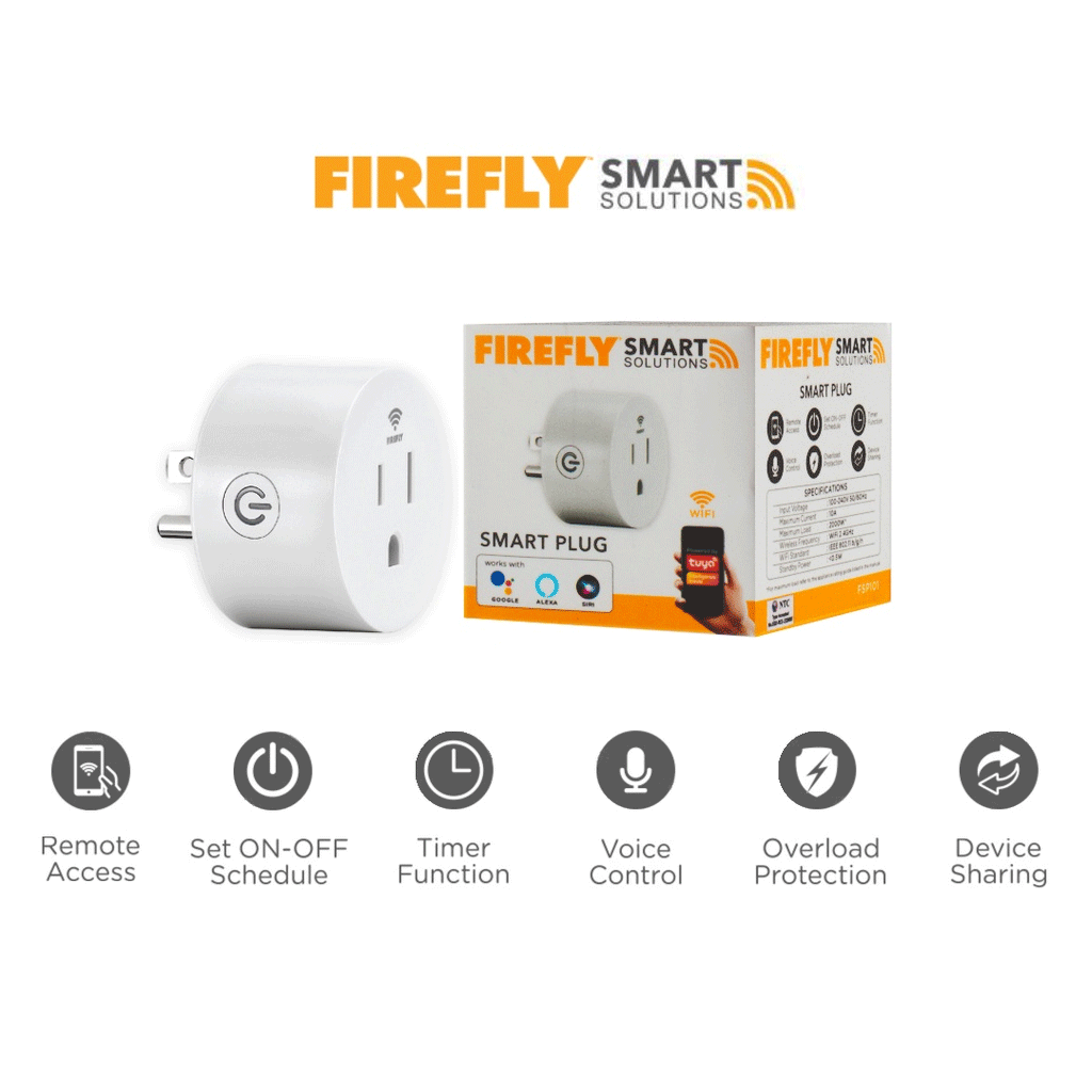 Firefly Smart Sensor Module Complete Firefly FSP101 Smart Plug | KHM Megatools Corp.