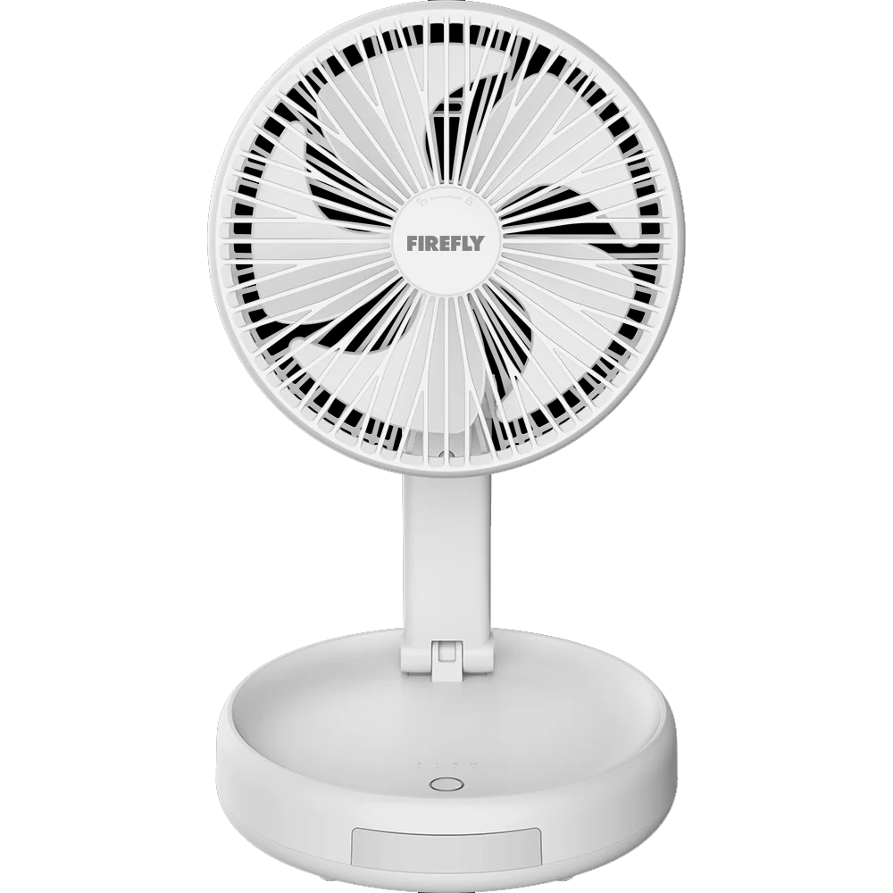 Firefly FEL659 Rechargeable Foldable Mini Stand Fan with Night Lamp ...