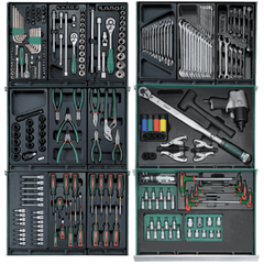 Hans GTT-266 Automotive Tools With Cabinet (266 pcs) - KHM Megatools Corp.