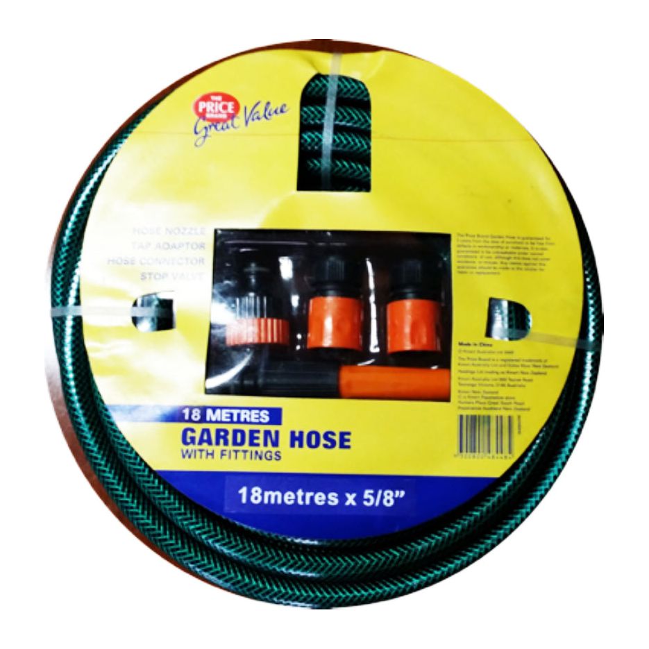 FM (The Price) Garden Hose with Fittings & Nozzle | FM by KHM Megatools Corp.