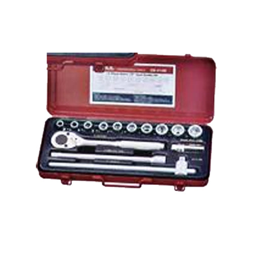 Genius GS-414M 1/4" Drive (10-22mm) Socket Wrench Set 14pcs