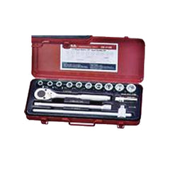 Genius GS-414M 1/4" Drive (10-22mm) Socket Wrench Set 14pcs
