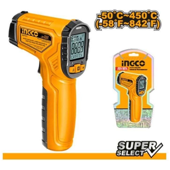 Ingco HIT0155028 Infrared Thermometer / Thermal Scanner (SS) - KHM Megatools Corp.