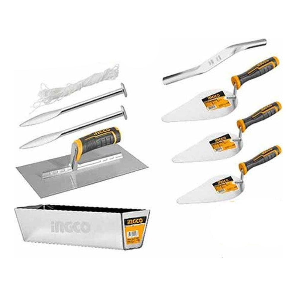 Ingco HKBPS0908 Bricklaying And Plastering Tools Set – KHM Megatools Corp.
