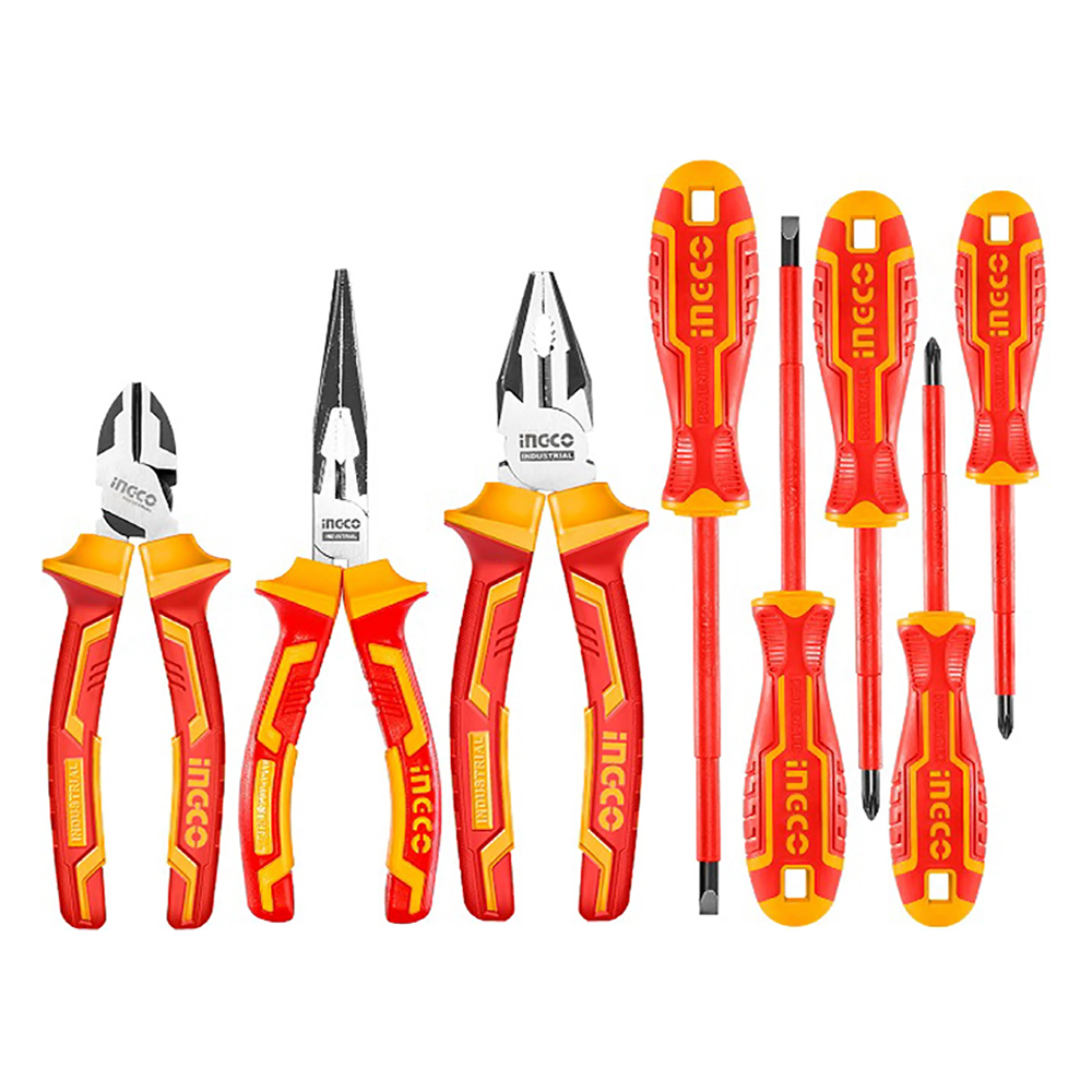 Ingco HKIST3061 Insulated Hand Tools Set 8Pcs – KHM Megatools Corp.