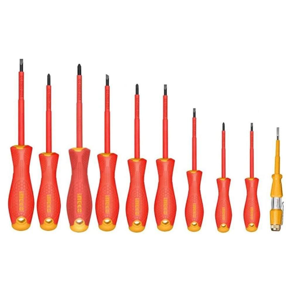 Ingco HKTV01S101 Insulated Hand Tools 10Pcs Set – KHM Megatools Corp.