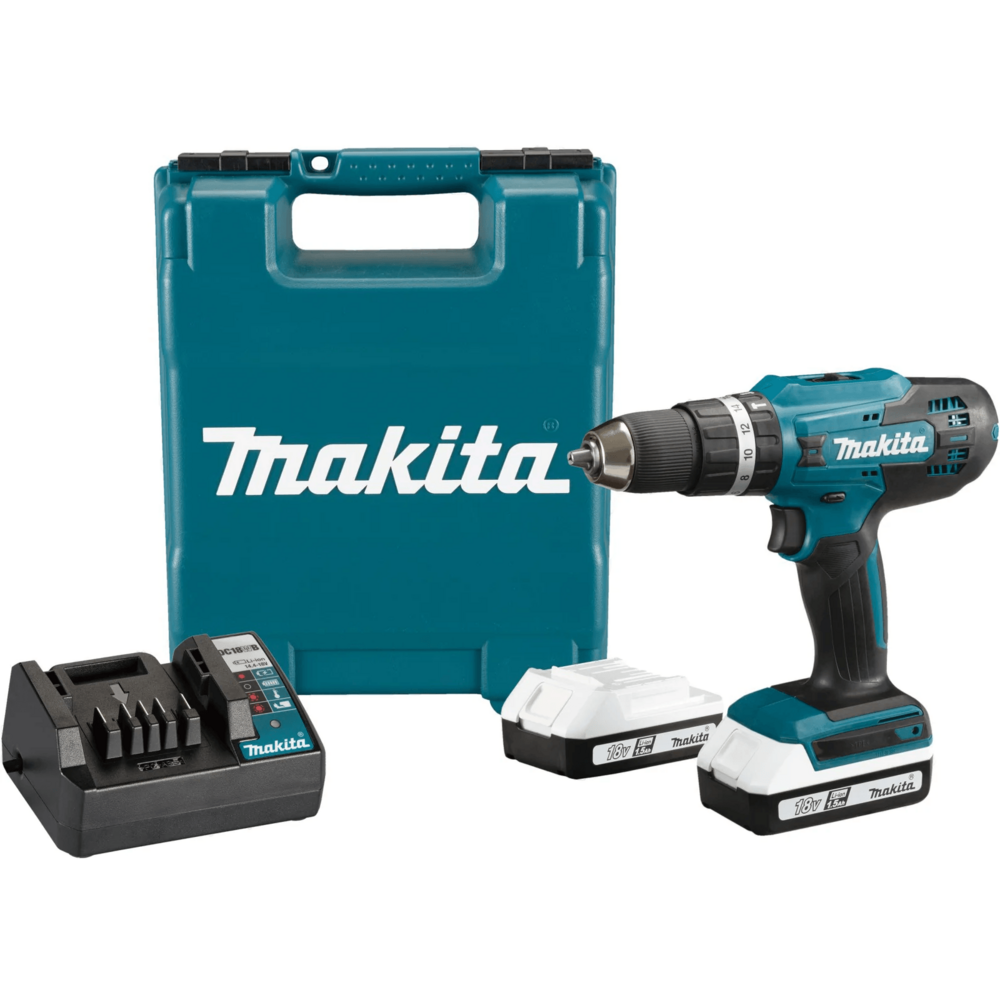 Makita HP488D002 18V Cordless Hammer Drill 13mm (G-Series) [Kit]
