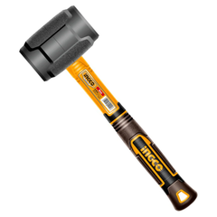 Ingco Rubber Hammer / Mallet Fiberglass Handle