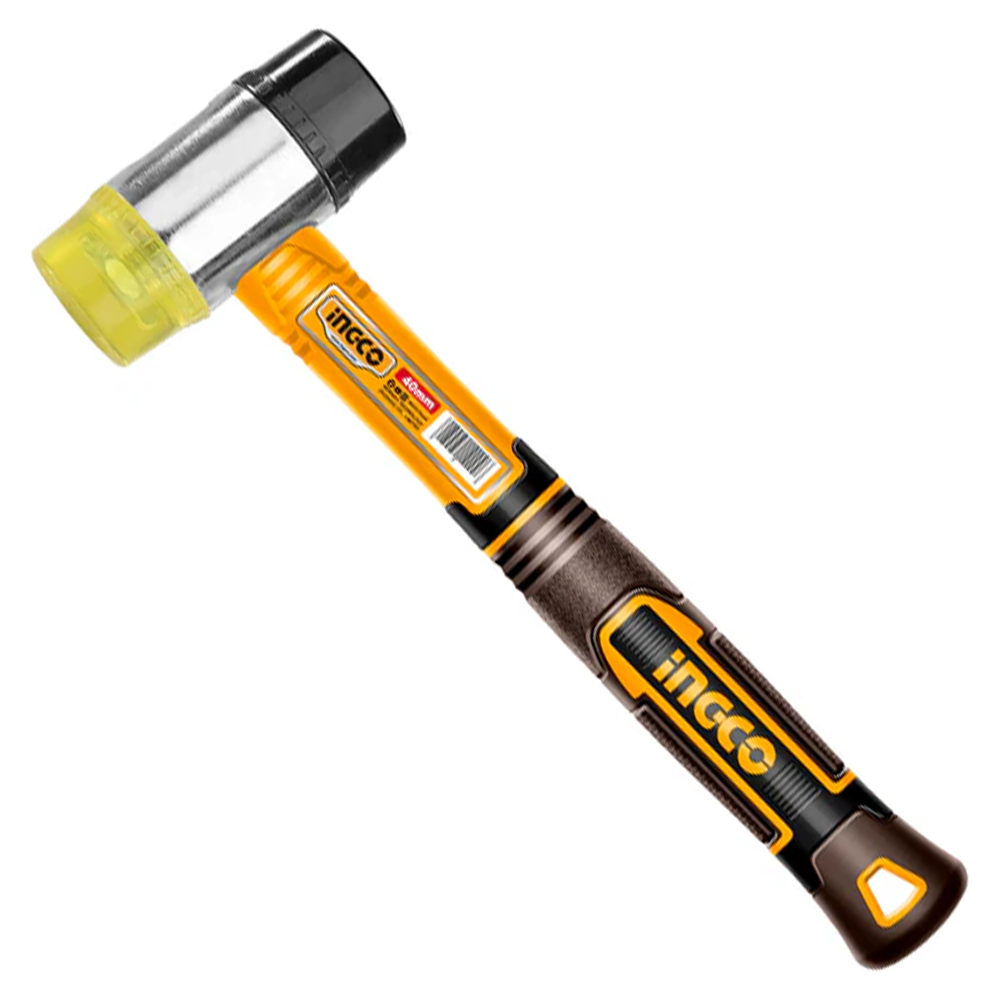 Ingco HRUH8940 Rubber and Plastic Hammer Fiberglass Handle | Ingco by KHM Megatools Corp.