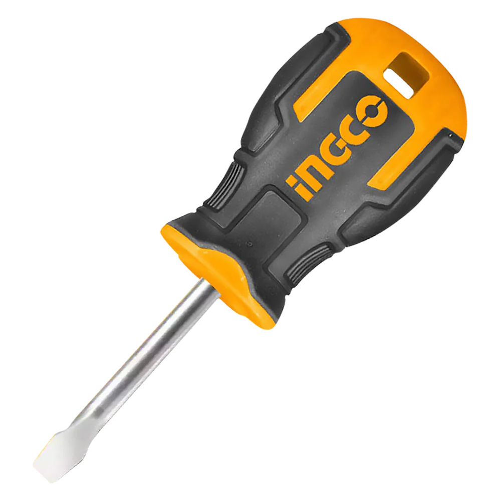 Ingco HSDSL6038 Slotted / Flat  Screwdriver S2 SL6.5x38MM (Magnetic) | Ingco by KHM Megatools Corp.