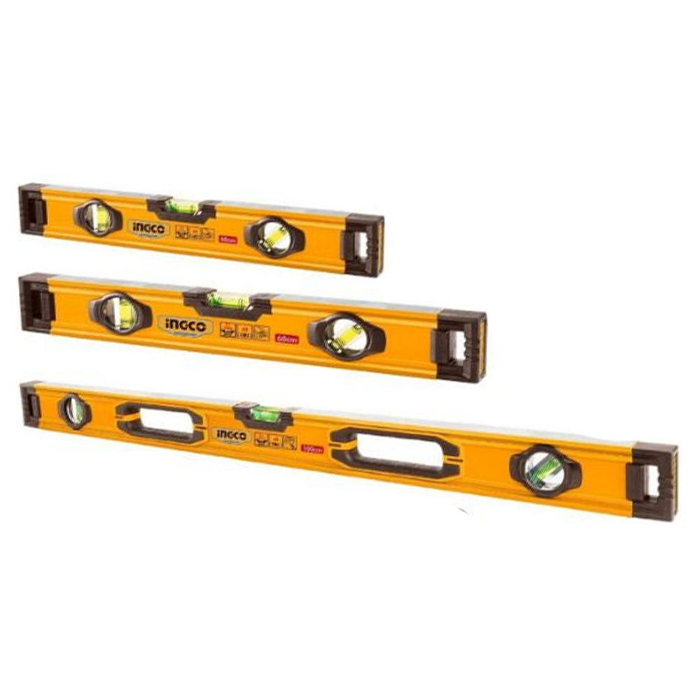 Ingco HSL10203 Spirit Level Bar Set 3Pcs | KHM Megatools Corp.