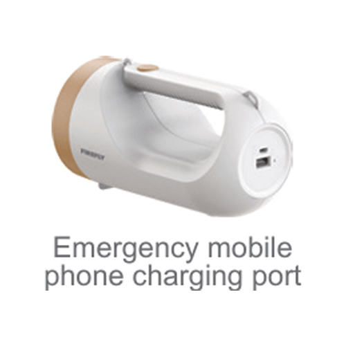 Firefly FEL567 Handheld Rechargeable Flashlight with Mobile Phone Charger | Firefly by KHM Megatools Corp.