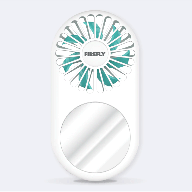 Mirror Fan Firefly FEL802 Handy Mirror Fan – KHM Megatools Corp.
