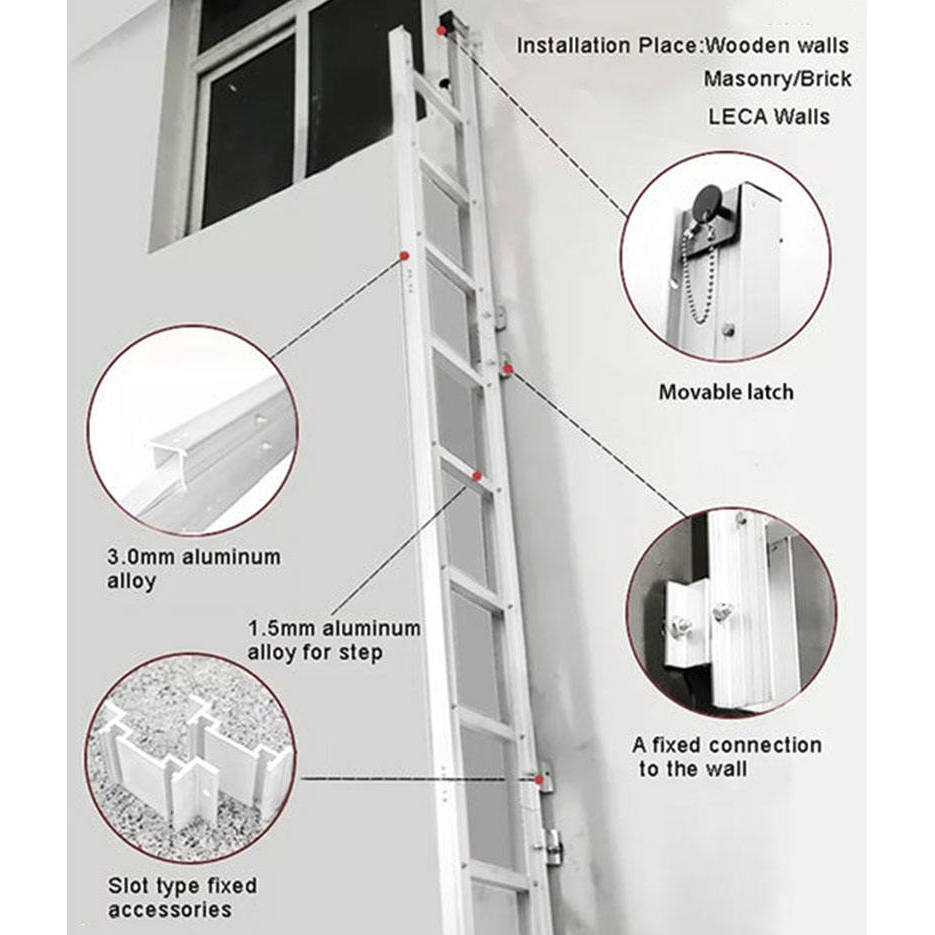 Miller ARL-300 Foldable Escape Ladder (Fire Exit)