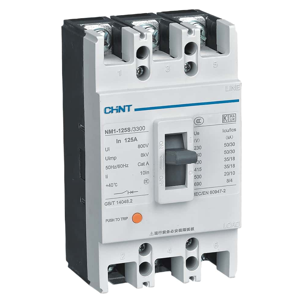 Chint NM1 (125S & 250S /3300) Moulded Case Circuit Breaker (Type S-3 Pole MCCB) | Chint by KHM Megatools Corp. Main image