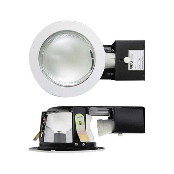 Firefly FD361WH4 Horizontal Downlight Recessed Type with Partial Frosted Glass | Firefly by KHM Megatools Corp.