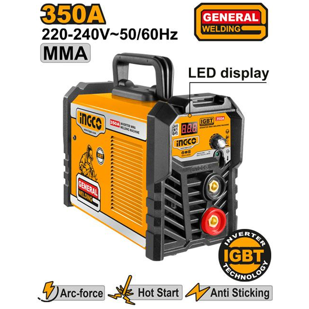 Ingco ING-MMA3503P Inverter MMA Welding Machine 350A | Ingco by KHM Megatools Corp.