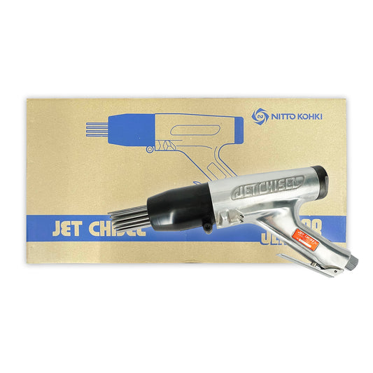 Nitto Kohki JEX-28 CE Pneumatic Air Jet Chisel / Needle Scaler (Heavy Duty)