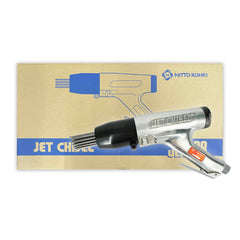 Nitto Kohki JEX-28 CE Pneumatic Air Jet Chisel / Needle Scaler (Heavy Duty)