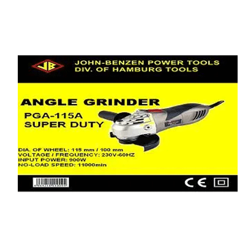 John Benzen PGA-115A Angle Grinder 100mm (4")