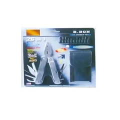 John Benzen PLB026 Pocket Tool 26 in 1 w/ Nylon Pouch 7"