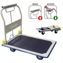 Jumbo HB-210JCK Steel Platform Trolley with Hand Brake